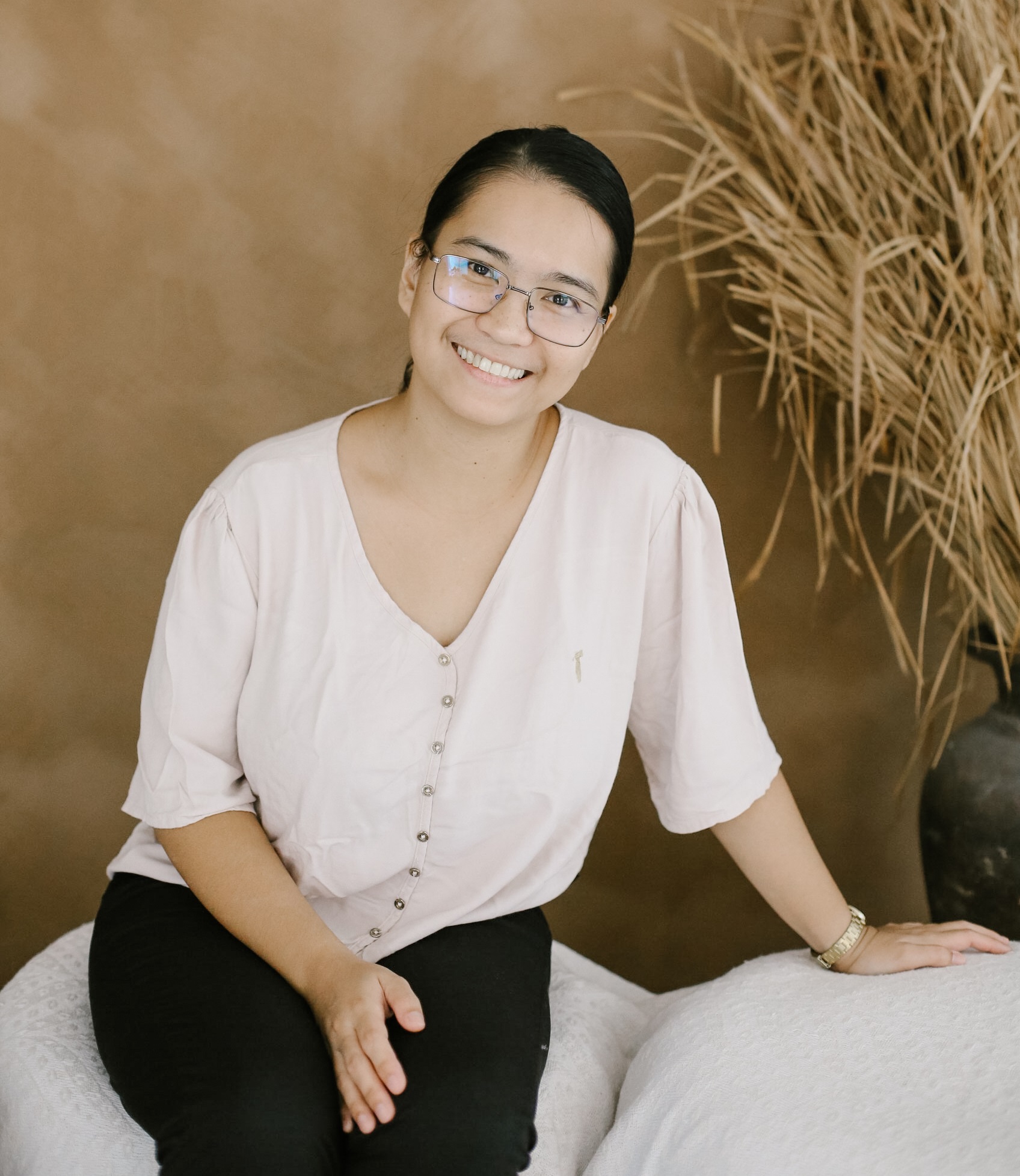 April Vivien, founder of Lanky Groups